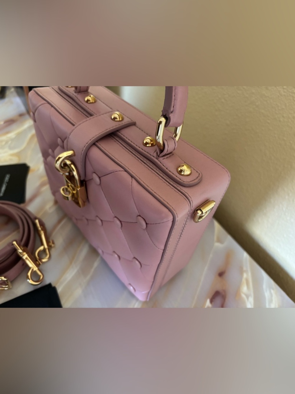 Dolce & Gabbana leather box bag - Picture 7 of 9